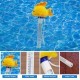 Practical Durable Cute Baby Cartoon Goldfish Indoor Outdoor Floating Thermometer With String For Swimming Pool