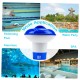 Floating Tablet Spa Chemical Dispenser Floating Pool Chlorine Dispenser Chemical Holder for 1.5 inches Chlorine Tablets Adjustable Flow Vents for Increased Control