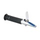 Portable Handheld ATC Alcohol Refractometer Liquor Volume Percent Tester with 0-80% Measuring Range