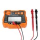 KKmoon Insulation Resistance Tester DCV ACV Meter 1000V Ground Megger Megohmmeter MegOhm Voltmeter w/LCD Backlight Display