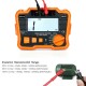 KKmoon Insulation Resistance Tester DCV ACV Meter 1000V Ground Megger Megohmmeter MegOhm Voltmeter w/LCD Backlight Display