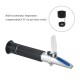 Portable Handheld ATC Alcohol Refractometer Liquor Volume Percent Tester with 0-80% Measuring Range