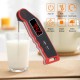 1.9-inch LED Digital Food Temperature Meter Instant Read Meat Soup Beverage Food Thermometer Accurate and Easy Cooking Thermometer with Magnet Adsorption for Cooking Grilling BBQ