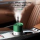 USB Humidifier 350ml Two Outlets Spray Humidifier with Colorful Night Light for Home Office Dormitory Car