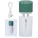 USB Humidifier 350ml Two Outlets Spray Humidifier with Colorful Night Light for Home Office Dormitory Car