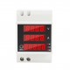 Multi-functional Digital Din Rail Current Voltage Power Ammeter Voltmeter Display Meter AC 80-300V / 100A