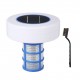 Solar Power Swimming Pool Purifier Solar Pool-Ionizer Swimming Pool Water Algae Inhibition Chlorine-Free Water Processor