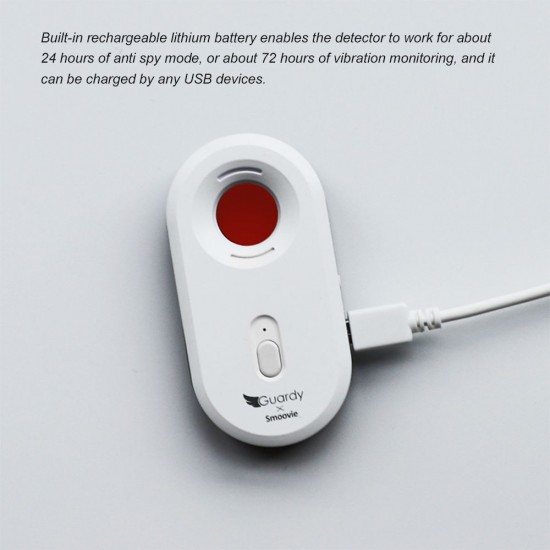 3-in-1 Anti Pinhole Camera Detector with Anti-theft Alarm + Ultrasound Mosquito Repellent Wireless Video Pinhole Camera Detector for Camera Detection