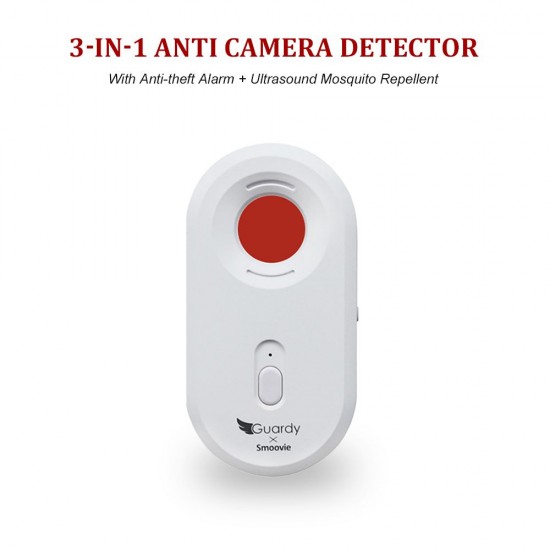 3-in-1 Anti Pinhole Camera Detector with Anti-theft Alarm + Ultrasound Mosquito Repellent Wireless Video Pinhole Camera Detector for Camera Detection