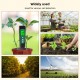 3-In-1 Digital Soil Tester LED Screen with Backlight Soil EC / Humidity / Temperature Meter Plant Moisture Meter Hygrometer Household Gardening Potted Soil Testing Instrument