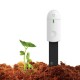 4-In-1 Digital Soil Tester for Soil Moisture + Soil Nutrient + Light + Temperature Meter Plant Tester Flower Soil Monitor Plant Moisture Meter Hygrometer Household Gardening Potted Soil Testing Instrument