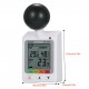 WBGT + HI Heat Index Checker Stress Meter Air Globe Temperature Humidity Tester