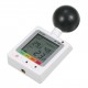 WBGT + HI Heat Index Checker Stress Meter Air Globe Temperature Humidity Tester