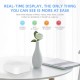 Tuya WiFi Intelligent Air Housekeeper 6-in-1 Air Quality Monitor PM2.5/Formaldehyde/TVOC/CO2/Temperature/Humidity Detector for Home Office