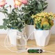 Intelligent Automatic Watering Device Controller Timed Waterer Garden Terrace Drip Irrigation System for 10-20 Potted Plant Flower