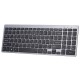 2.4G Wireless Keyboard Ultra-thin Wireless Keyboard Mute Keyboard 95 Keys Wireless Keyboard for PC Laptop Black English