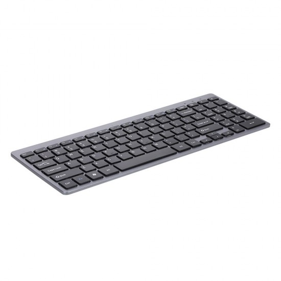 2.4G Wireless Keyboard Ultra-thin Wireless Keyboard Mute Keyboard 95 Keys Wireless Keyboard for PC Laptop Black English