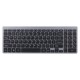 2.4G Wireless Keyboard Ultra-thin Wireless Keyboard Mute Keyboard 95 Keys Wireless Keyboard for PC Laptop Black English