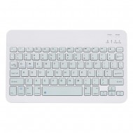 10-inch Wireless BT Keyboard Three-system Universal Colorful Rechargeable BT Keyboard Mobilephone Tablet Universal Keyboard Green