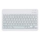 10-inch Wireless BT Keyboard Three-system Universal Colorful Rechargeable BT Keyboard Mobilephone Tablet Universal Keyboard Green