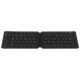 Convenient Folding BT Keyboard Compatibility Intelligent Matching Simple & Compact Long-lasting Battery Life Easy to Carry Black