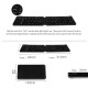 Convenient Folding BT Keyboard Compatibility Intelligent Matching Simple & Compact Long-lasting Battery Life Easy to Carry Black