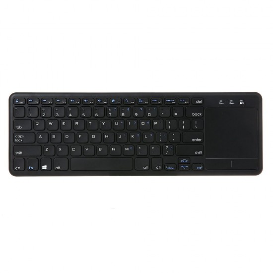 2.4G Wireless Touchpad Keyboard Multi-touch Ultra-slim with USB Receiver for Android Smart TV Computers Ladtops Desktops