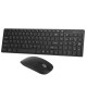 K-06 2.4G Wireless Keyboard and Mouse Combo Computer Keyboard with Mouse Plug and Play for Laptop Black