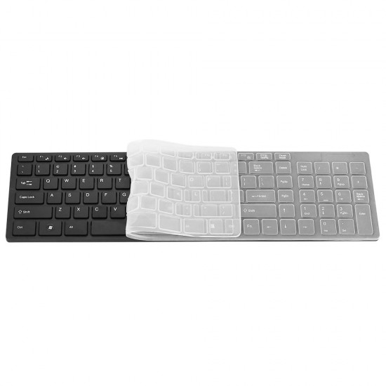 K-06 2.4G Wireless Keyboard and Mouse Combo Computer Keyboard with Mouse Plug and Play for Laptop Black