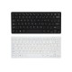 USB Mini Keyboard with Chocolate Buttons Stylish and Portable Keyboard for Desktop, Laptop Use at Home and Office (White)