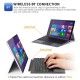 BT Wireless Keyboard 12.2 Inch Slim Thin Keyboard for Software Surface Pro3/4/5/6(2017)