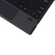 BT Wireless Keyboard 12.2 Inch Slim Thin Keyboard for Software Surface Pro3/4/5/6(2017)