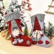 Christmas Stocking 17'' Xmas Character 3D Plush with Faux Fur Cuff Christmas Decorations and Party Accessory