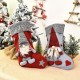 Christmas Stocking 17'' Xmas Character 3D Plush with Faux Fur Cuff Christmas Decorations and Party Accessory