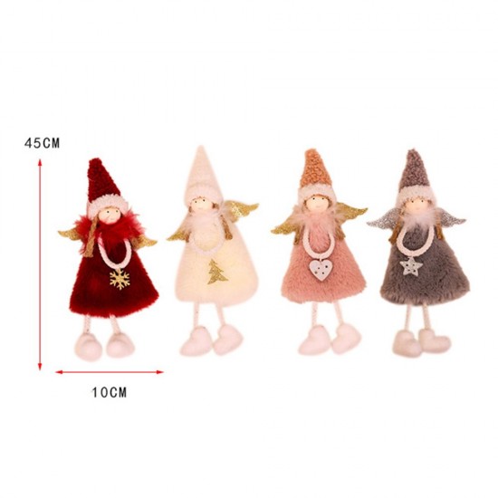 Christmas Decoration Angel Doll Pendant Tree Hanging Ornaments Christmas Crafts Elves Decorations