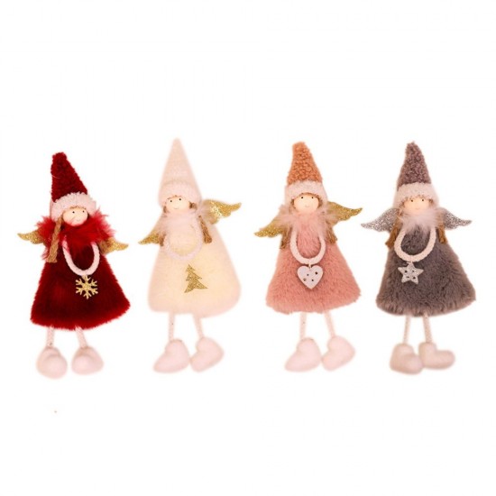 Christmas Decoration Angel Doll Pendant Tree Hanging Ornaments Christmas Crafts Elves Decorations