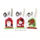 Mini Christmas Cutlery Tableware Holders Mini Santa Silverware Holders Candy Covers Wine Bottle Decor Gift Thanksgiving Day Holiday Festivals Dinner Decor