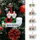 Christmas Decoration Gift Personalized Hanging Pendants Party Santa Claus Family Hanging Ornament Xmas Tree Hanging Pendant