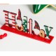 Christmas Table Decorations Wooden Xmas Table Centerpiece Sign Desk Decoration Ornaments Display for Christmas Party Supplies Dinner Room Holiday Decor Gifts