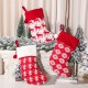 5Pcs Knitted Woolen Christmas Socks Christmas Tree Decorations Children's Holiday Gift Bags Candy Socks Christmas Decoration