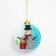 7Pcs DIY Diamond Painting Christmas Snowman Pendant Drill Diamond Embroidery Kit DIY Christmas Hanging Decoration