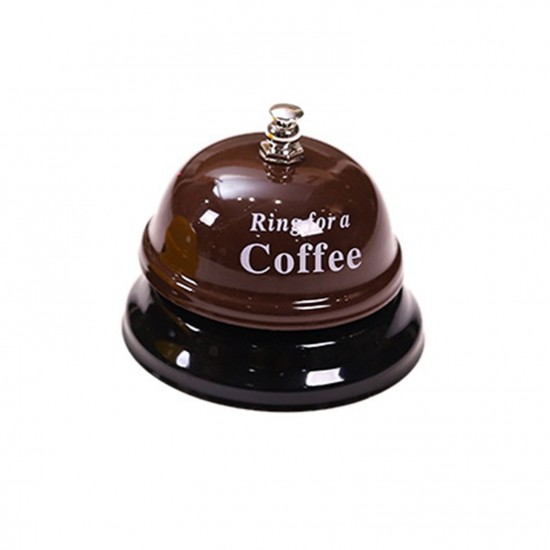 Christmas Craft Bell, Metal Call Bell, Desk Bell Service Bell for Restaurant Club Customer Service, Holiday Decorations