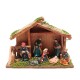 Nativity Figurines Wooden Nativity Scene with Christmas Figures Wooden Nativity Stable includes Mary Joseph Wise Men