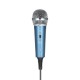 Condenser Microphone with 3.5mm Cable Noise Reduction/Tripod Stand/Pop Filter/Support Outputting to Earphone/Multiple Uses Blue