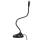 F12 USB Gooseneck Microphone Desktop Omnidirectional Capacitive Microphone Meeting Gaming Microphone for PC Laptop