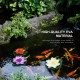 4 Inch Artificial Floating Lotus Flowers Water Ponds Foam Lotus Leaf Fake Lily Pad Floating Pool Home Pond Decoration Plants