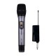 UHF Handheld Wireless Microphone Mic with Mini Receiver 50 Channels for Karaoke Business Meeting Speech Home Entertainment