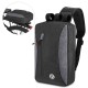 2-in-1 Bicycle Trunk Bag Casual Chest Sling Pack Bag Cycling Bike Rear Rack Carrier Bag Pannier