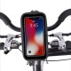 Bike Frame Bag Front Tube Bag Handlebar Bag Bicycle Bag with Touchscreen Phone Case