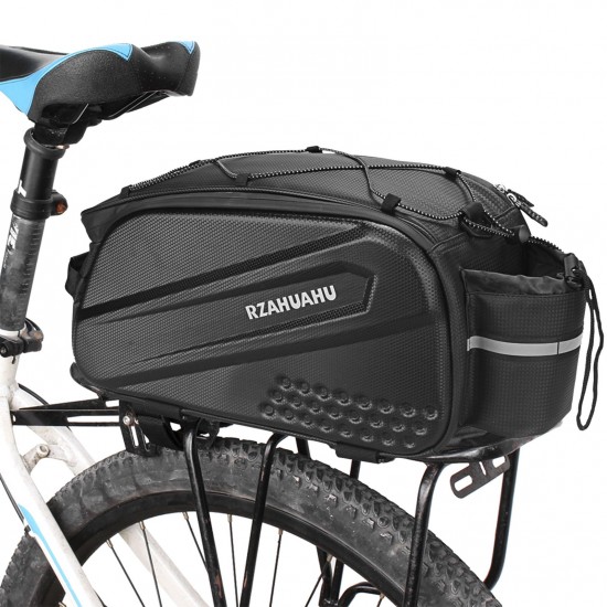 Aomiun 10L Multifunctional Bicycle Rear Seat Bag Waterproof Cycling Bike Rack Trunk Cargo Bag Pannier Bag Handbag Shoulder Bag